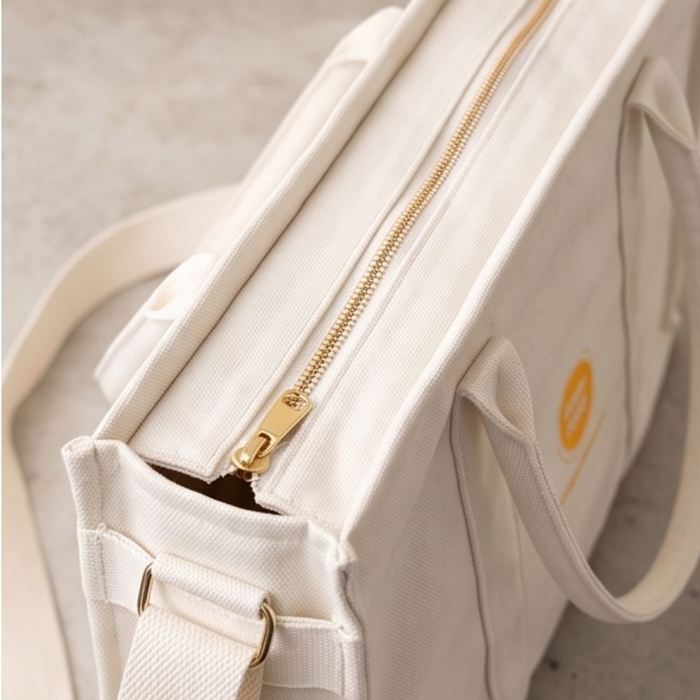 Happy White Bag