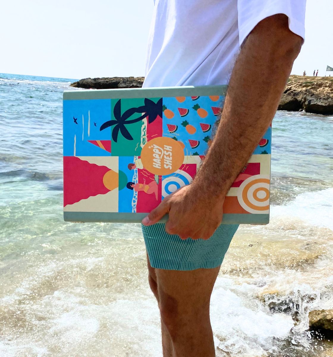Happy Summer Backgammon Set