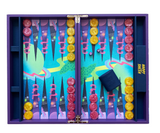 Happy Psychedelia Backgammon Set