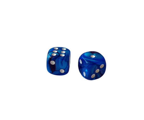 Happy Blue Shade Dice