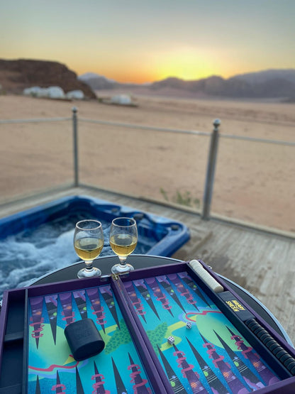 Happy Psychedelia Backgammon Set